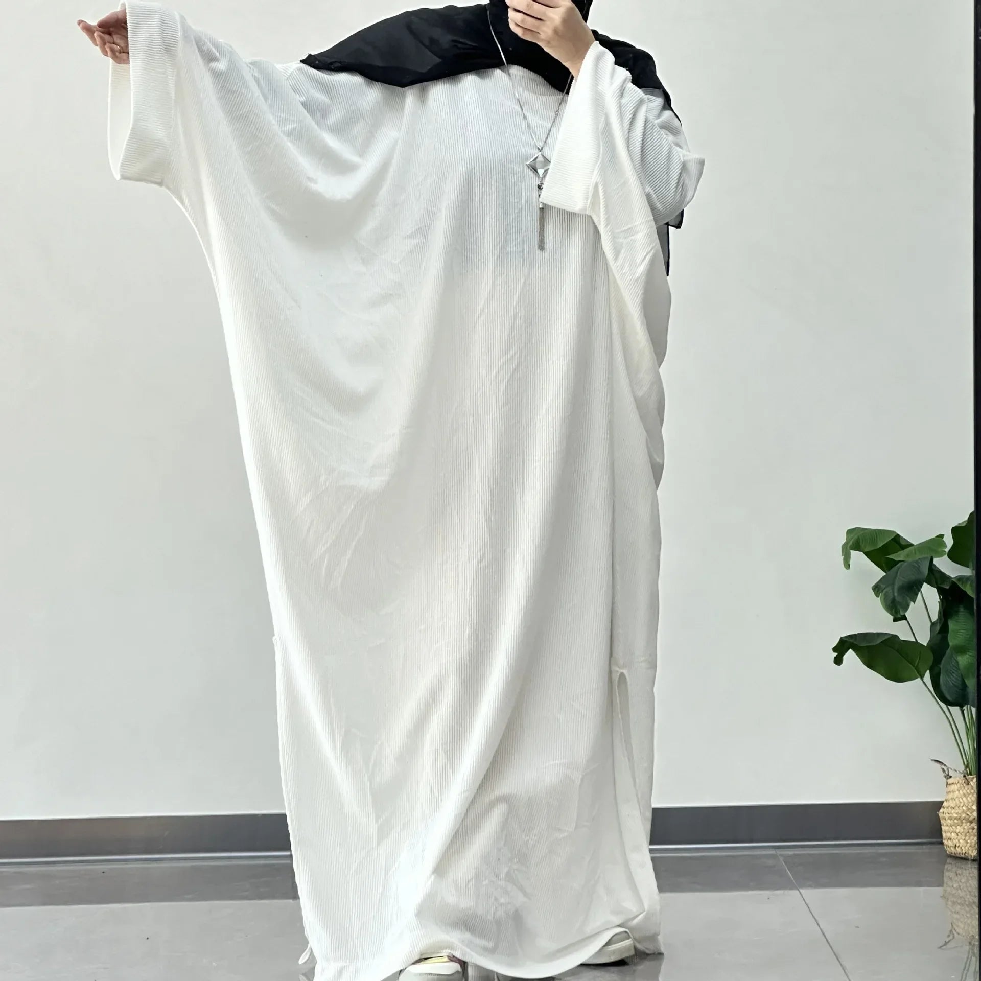 Dresses for Women 2026 Abaya Modest Kaftan Morocco Dubai Ramadan Eid Muslim Abayas Islam Vestidos Saudi Arab Long Robe Jalabiya